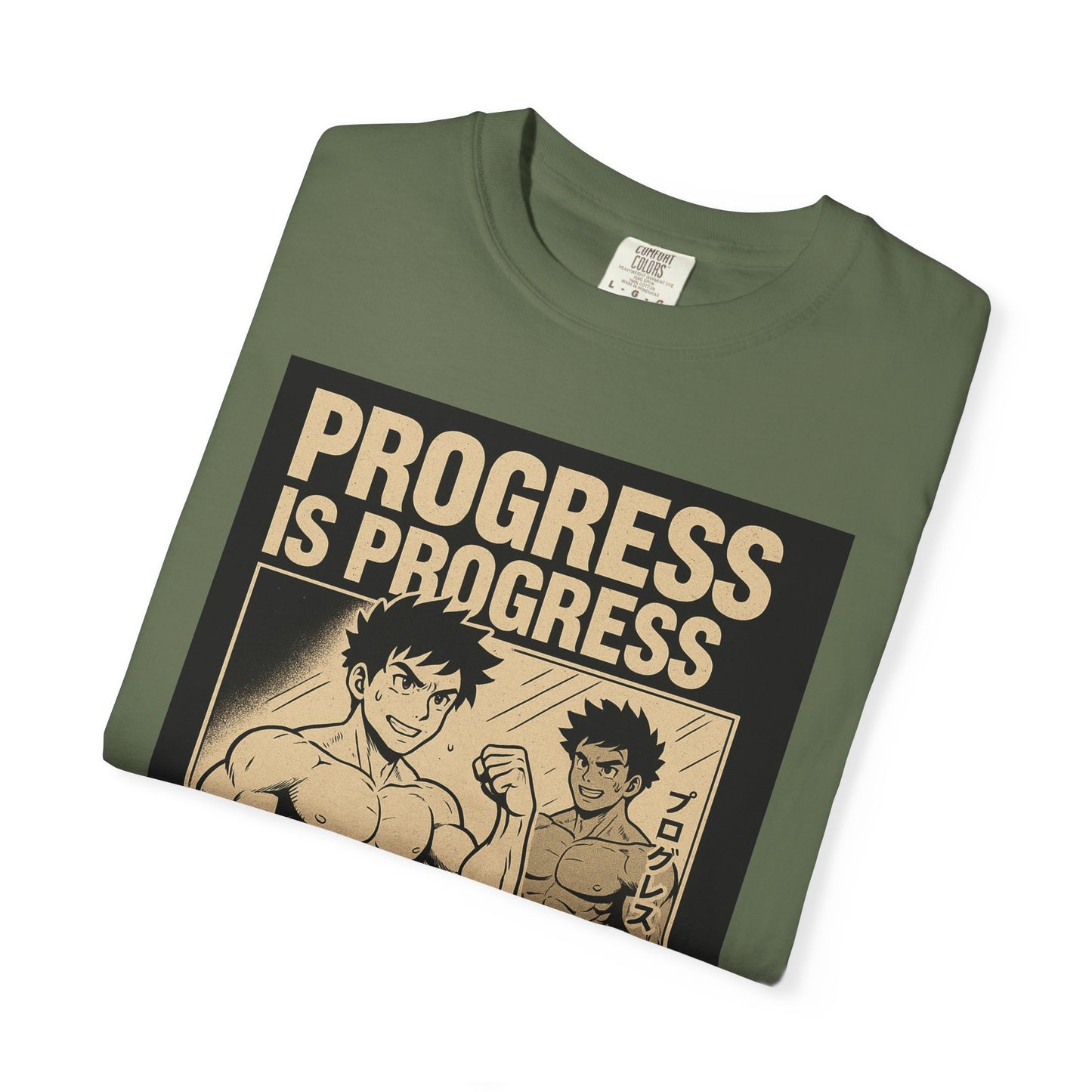 Motivational Fitness T-Shirt, Gym Apparel, Workout Shirt, Progress Is Progress Tee, Unisex Athletic Wear, Unique Gym Gift